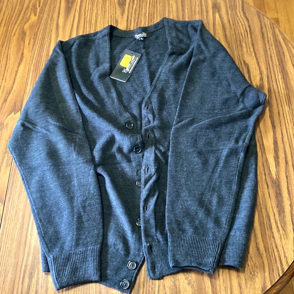 Charcoal Cardigan Never Worn